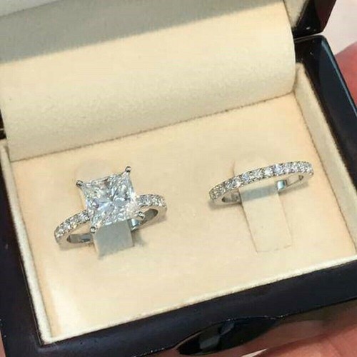 Princess cut carat - princess, 3.00