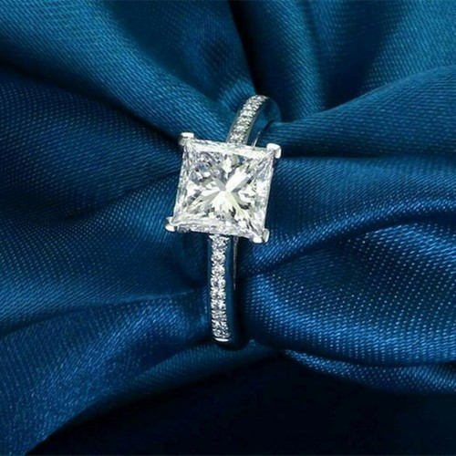 2ct vvs1 princess cut - princess,