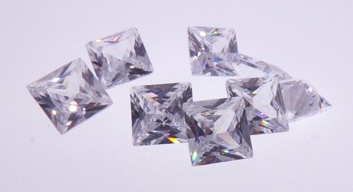 Princess cut cubic zirconia - princess,