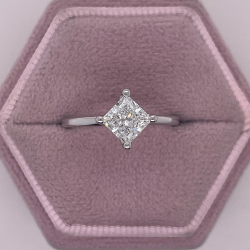 Igi certified carat princess - 1,