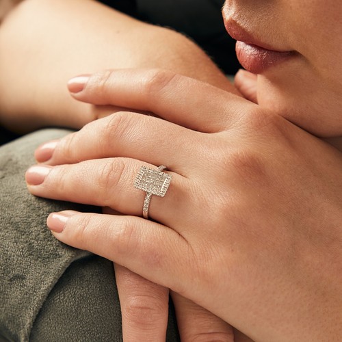 Rectangular princess cut - princess,