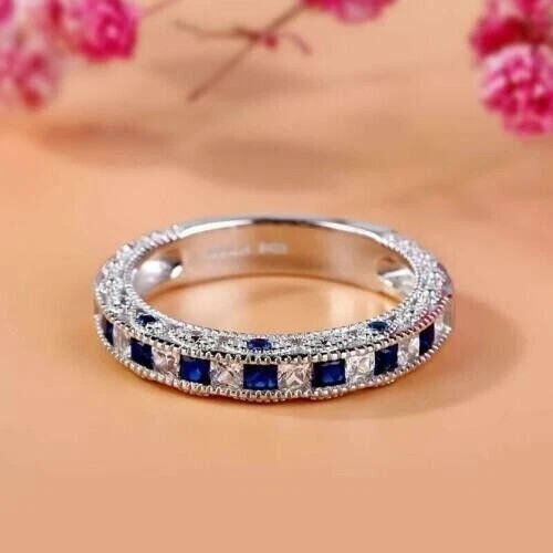 Princess cut blue - cut,