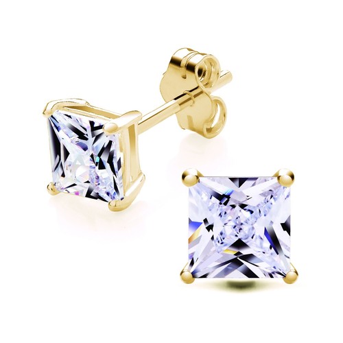 9ct gold silver simulated - 9ct,