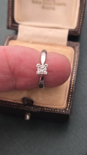 Diamond platinum engagement - platinum,
