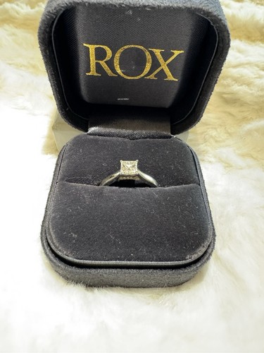 Rox princess cut platinum - princess,