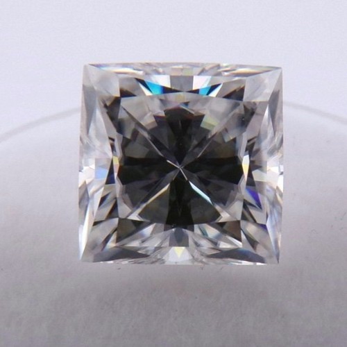 3ct princess cut - cut, moissanite