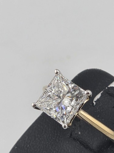 Diamond princess cut solitaire - princess,