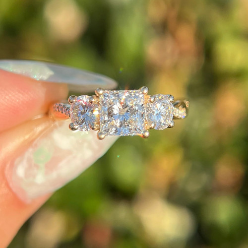 Carat princess cut - 1.25,