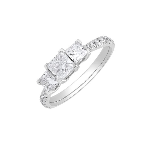 Princess cut lab - cut,