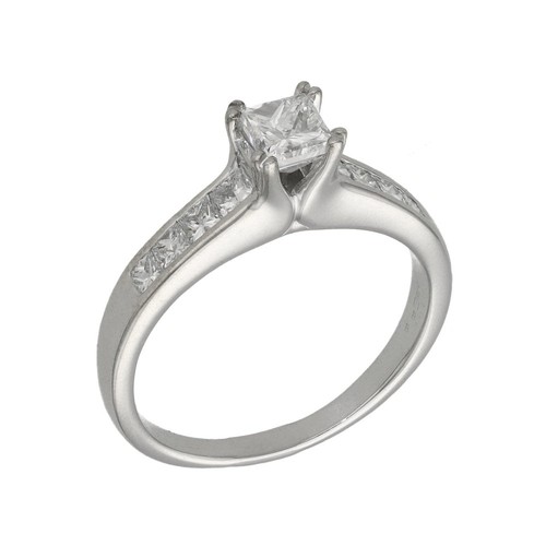 Ladies 18ct white gold - ladies,