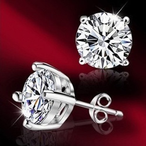 Ear stud earrings sterling - stud,
