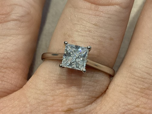 Carat lab created diamond - 1.0,
