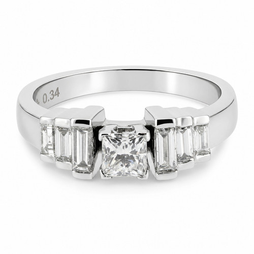 18ct white gold - 18ct,