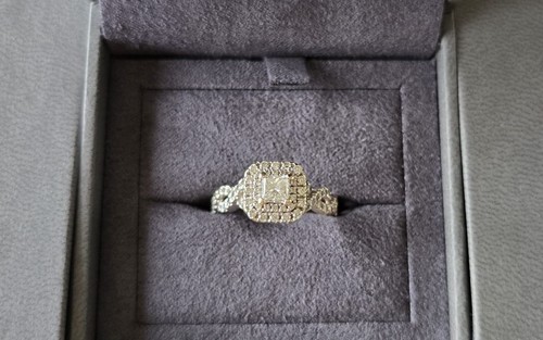 Vera wang love 18ct white - 18ct, gold