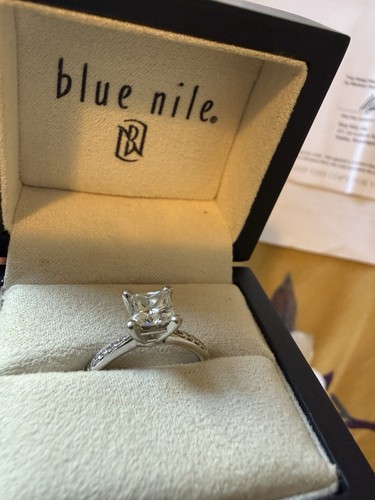 Princess cut diamon ring - princess,
