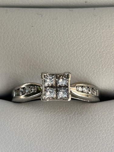 Platinum princess cut diamond - cut,