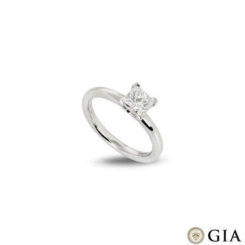 Platinum princess cut diamond - princess,