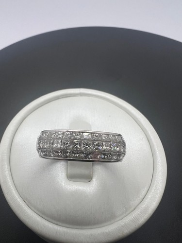 18ct white gold row - -18ct,
