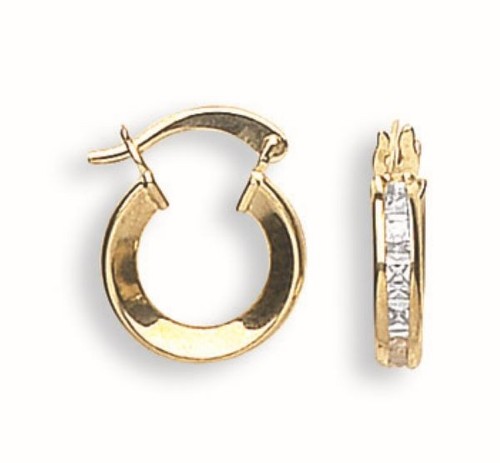 9ct gold 13mm - 9ct, cut