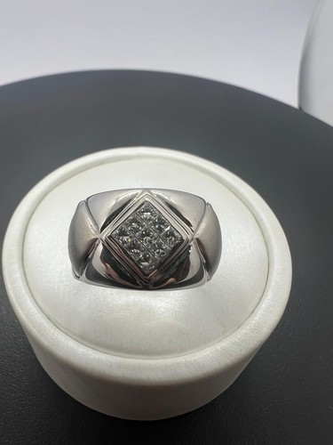 18ct hallmarked white - , gold